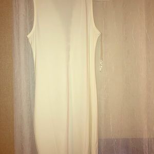 Light weight white dress